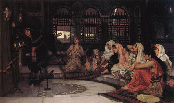 John William Waterhouse Consulting the Oracle Norge oil painting art